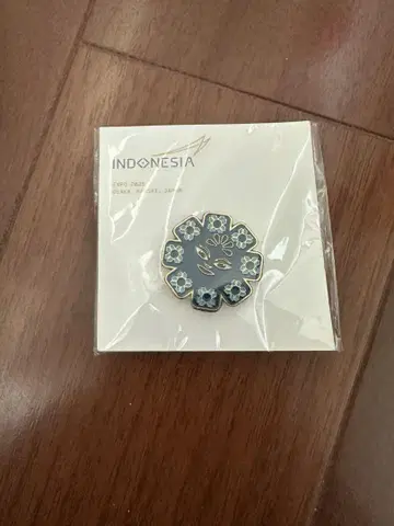 간사이 엑스포 개최지 한정 인도네시아 파빌리온 한정 핀 배지
