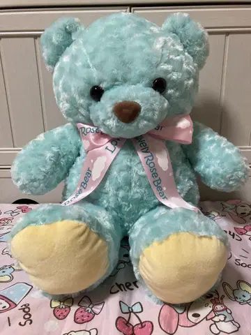 러블리 로즈 베어 빅 인형 민트