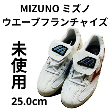 미사용 MIZUNO 미즈노 웨이브 프랜차이즈 스파이크 25.0