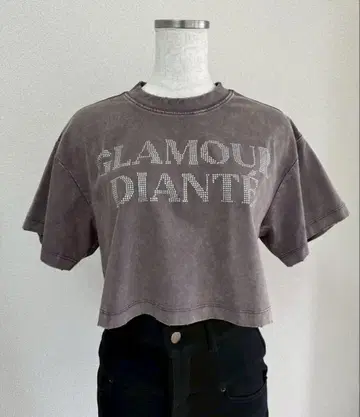 DIANTE Rhinestone pigment tee