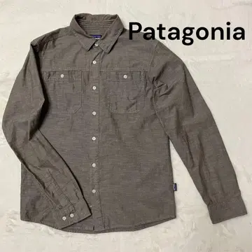 [Patagonia] 오가닉 코튼 긴팔 셔츠 남성용 S