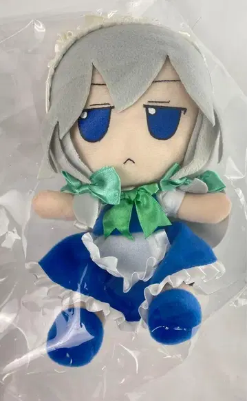 택 포함 동방 봉제 인형 후모후모 사쿠야. 초기 ver. 이자요이 사쿠야