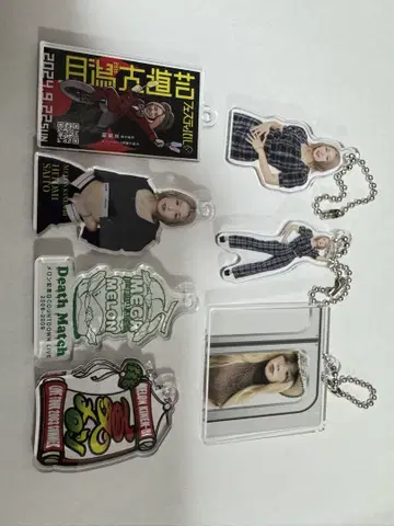 멜론 기념일 아크릴 키링 7세트