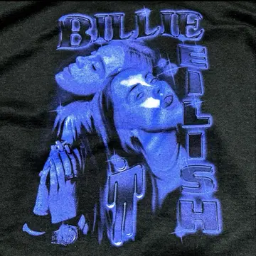 Billie Eilish 후드티 블랙 XL