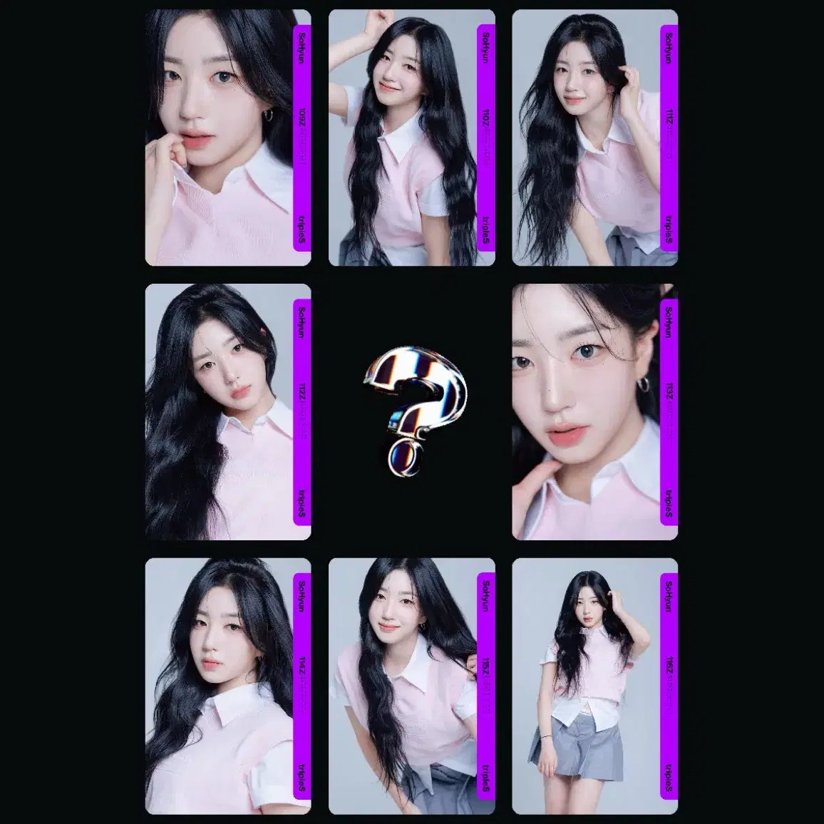 Triples Taiwan K-Monster Tin Case Pola Photocard MD Pre-order