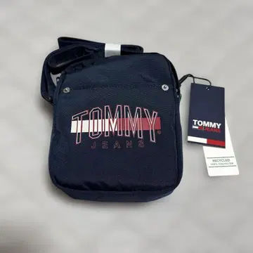TOMMY JEANS 네이비 숄더백
