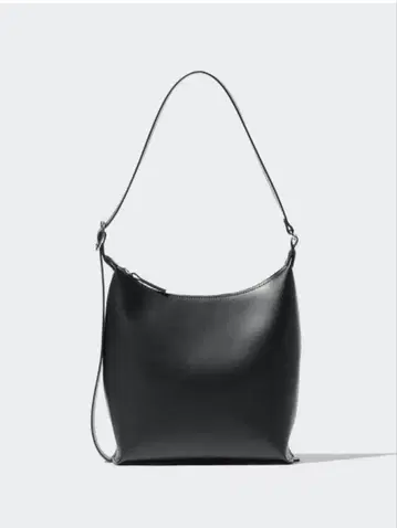 UNIQLO 레더 터치 스퀘어 숄더백