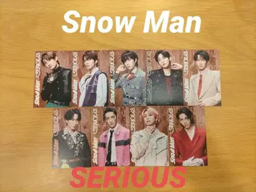 스노우 맨 SERIOUS 초회판 B의 특전