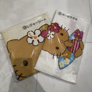 일광화상 키티 돗자리 타월 세트