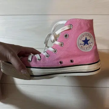 컨버스 스니커즈 핑크