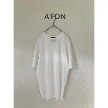 ATON 에이톤 화이트 티셔츠 2 화이트 새상품급