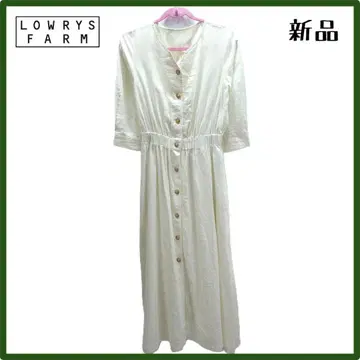 새상품 로리즈팜 [ LOWRYS FARM ] 원피스 화이트