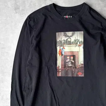 13795 AIR JORDAN 그래픽 롱T 블랙 컬러
