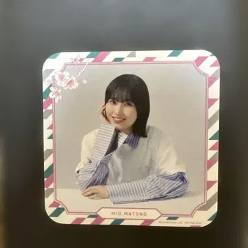 사쿠라사카 46 카페 코스터 미노 미아오