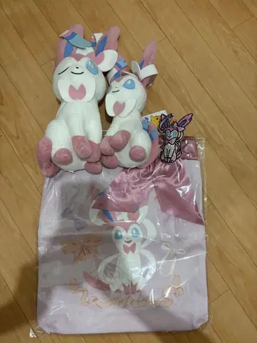 포켓몬 님피아 봉제 인형 토트백