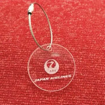 [ 초레어 ] JAL 캐빈 윈도우 라운드 키홀더 [ 익명 새상품 ]