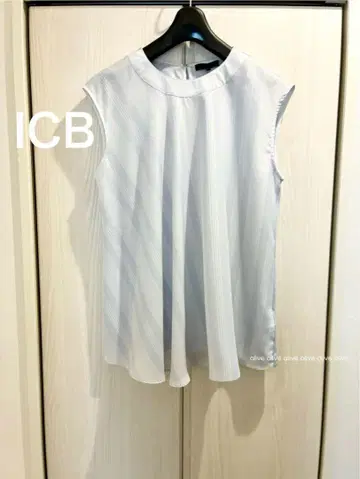 ICB 스트라이프 노스 블라우스