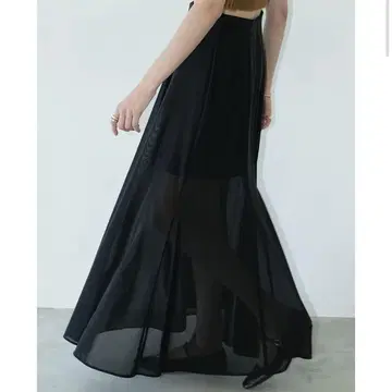 CLANE SHEER FLARE MERMAID SKIRT