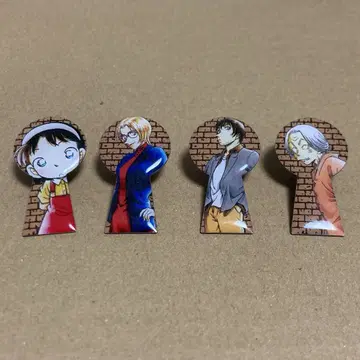 명탐정 코난 열쇠 구멍 핀즈 4점