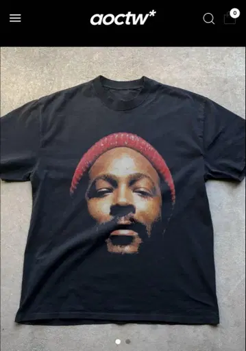 MVRVIN GVYE HEAVYWEIGHT BLACK T-SHIRT