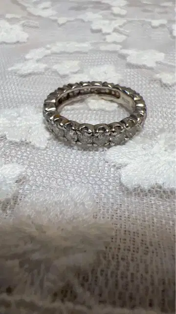 3캐럿 풀 에타니티 다이아몬드 반지