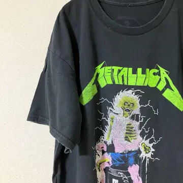 METALLICA 락 티셔츠 RIDE THE LIGHTNING