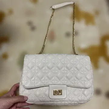 MISCH MASCH 퀼팅 숄더백 크림