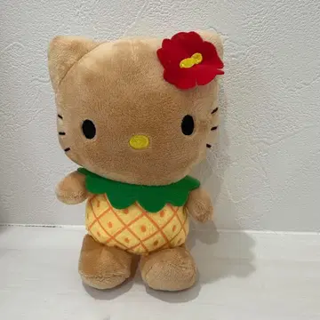 헬로키티 하와이 한정판 봉제 인형 파인애플 일광화상 ABC마트