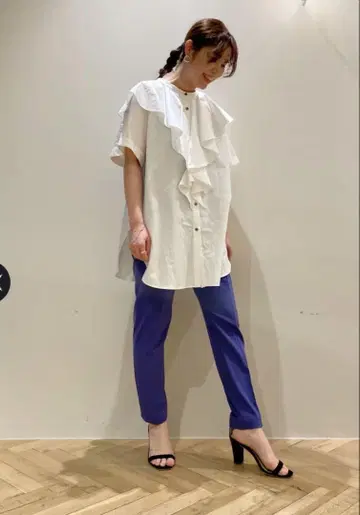 [새상품급] CADUNE 팬츠 블루