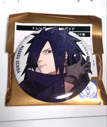 NARUTO 우치하 마다라 캔뱃지 베이스야드 도쿄
