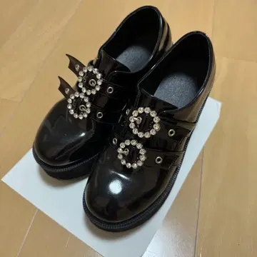 버블스 더블 버클 두꺼운 밑창 신발