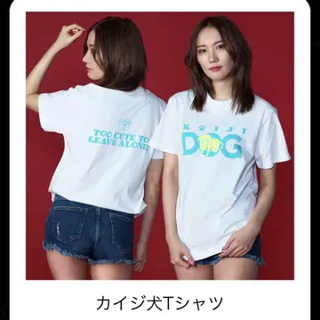 대카이 전시회  카이 강아지  티셔츠  M 사이즈