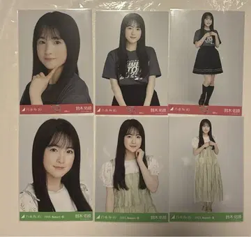 노기산 46 생사진 후쿠오카 티셔츠 셔링 원피스 스즈키 유나타 컴플리트