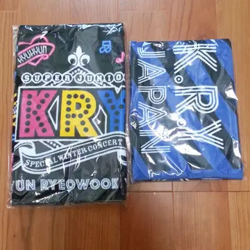 SUPER JUNIOR KRY LIVE 타월 2매 세트 페이스 타월
