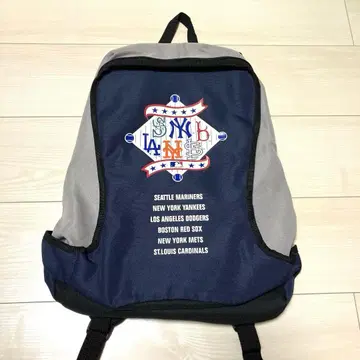 MLB 팀 로고 백팩 네이비
