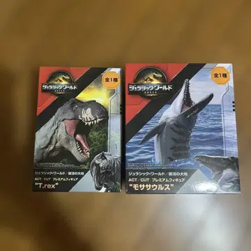 쥬라기 월드 T.rex 모사사우루스 2체 세트