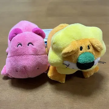 먹는 동물 인형 마스코트 손바닥 마스코트 사자 하마