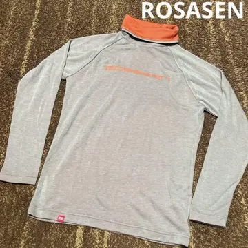 ROSASEN 로사센 남성용 골프 터틀넥 셔츠 L
