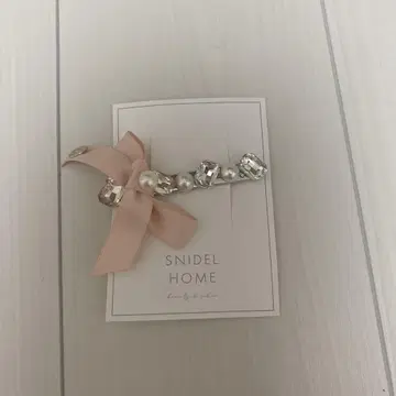 SNIDEL HOME 펄 크리스탈 헤어핀