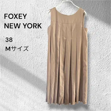 FOXEY NEWYORK 폭시 원피스 슬리브리스 드레스