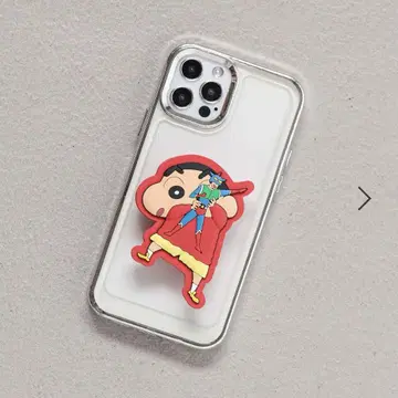 크레용 신짱 모바일 폰 그립