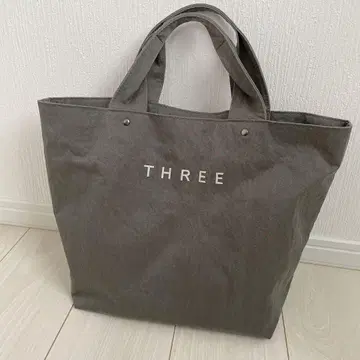 THREE 그레이 토트백 KO M