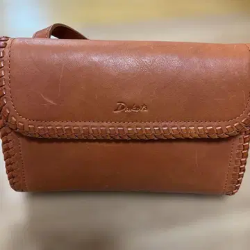 Dakota 브라운 가죽 숄더백