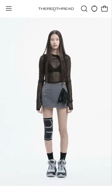 더레드더레드 G 테크 포치 스커트 미니