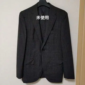 미사용 그린 라벨 라이징 테일러드 자켓 44