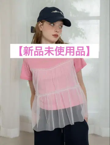 [미사용 새상품] 앨리슨 브라운 T셔츠