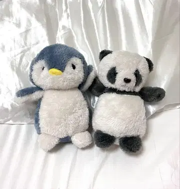 펭귄과 판다 인형 22cm
