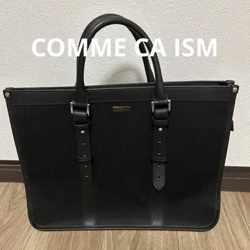 COMME CA ISM 블랙 비즈니스 백
