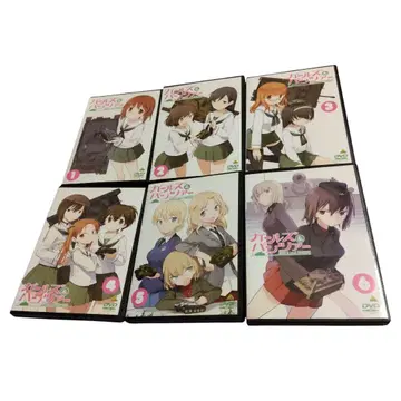 걸즈 앤 팬서 렌탈 중고 DVD 전 6권 세트