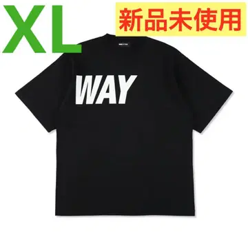 WIND AND SEA 80's HOT S/S Tee 블랙 티셔츠 로고